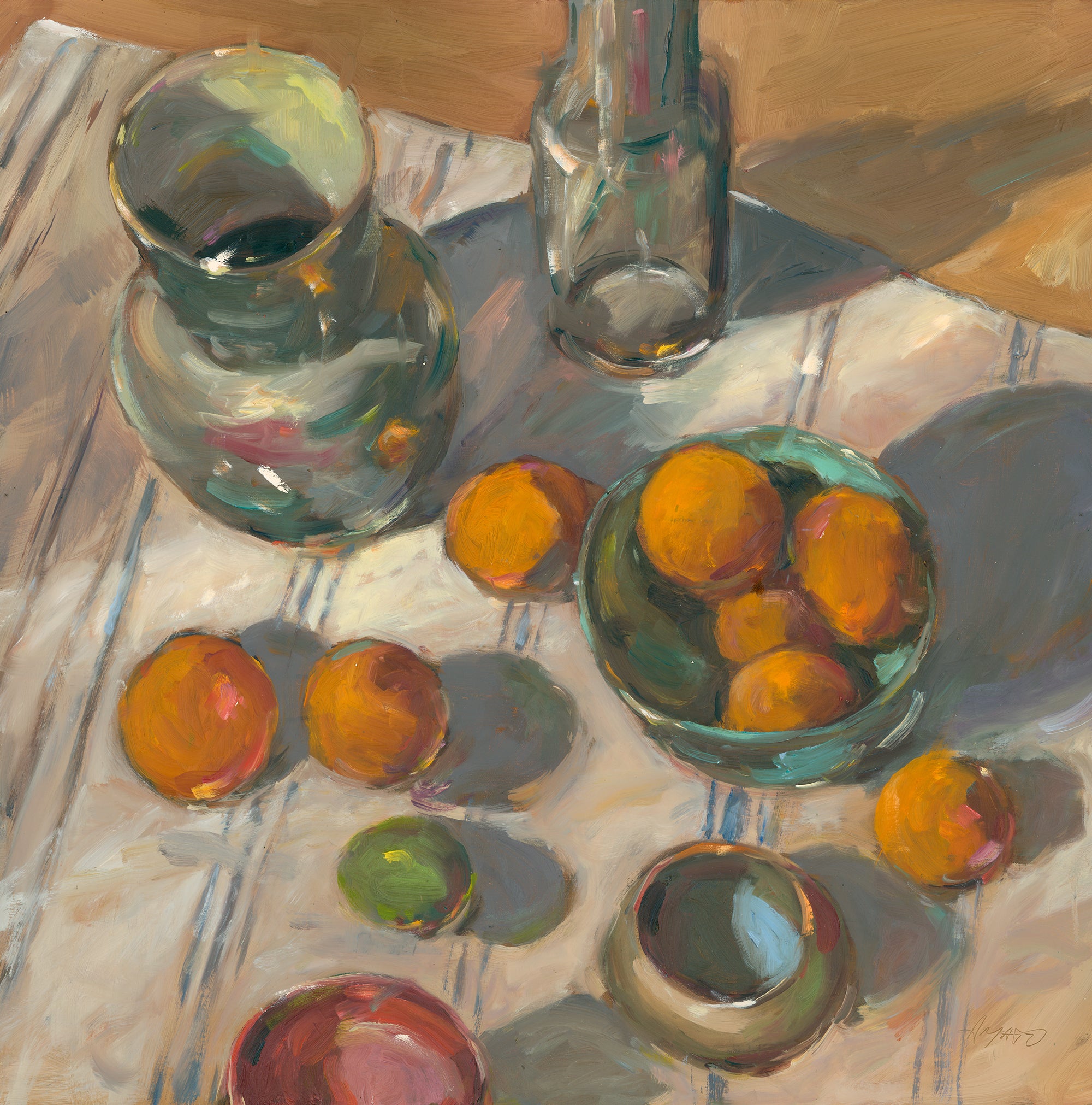 Stephanie Amato - Morning Table (24 x 24)