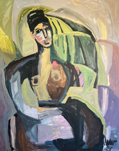 Anne Darby Parker - Mother of the Island (60 x 48)