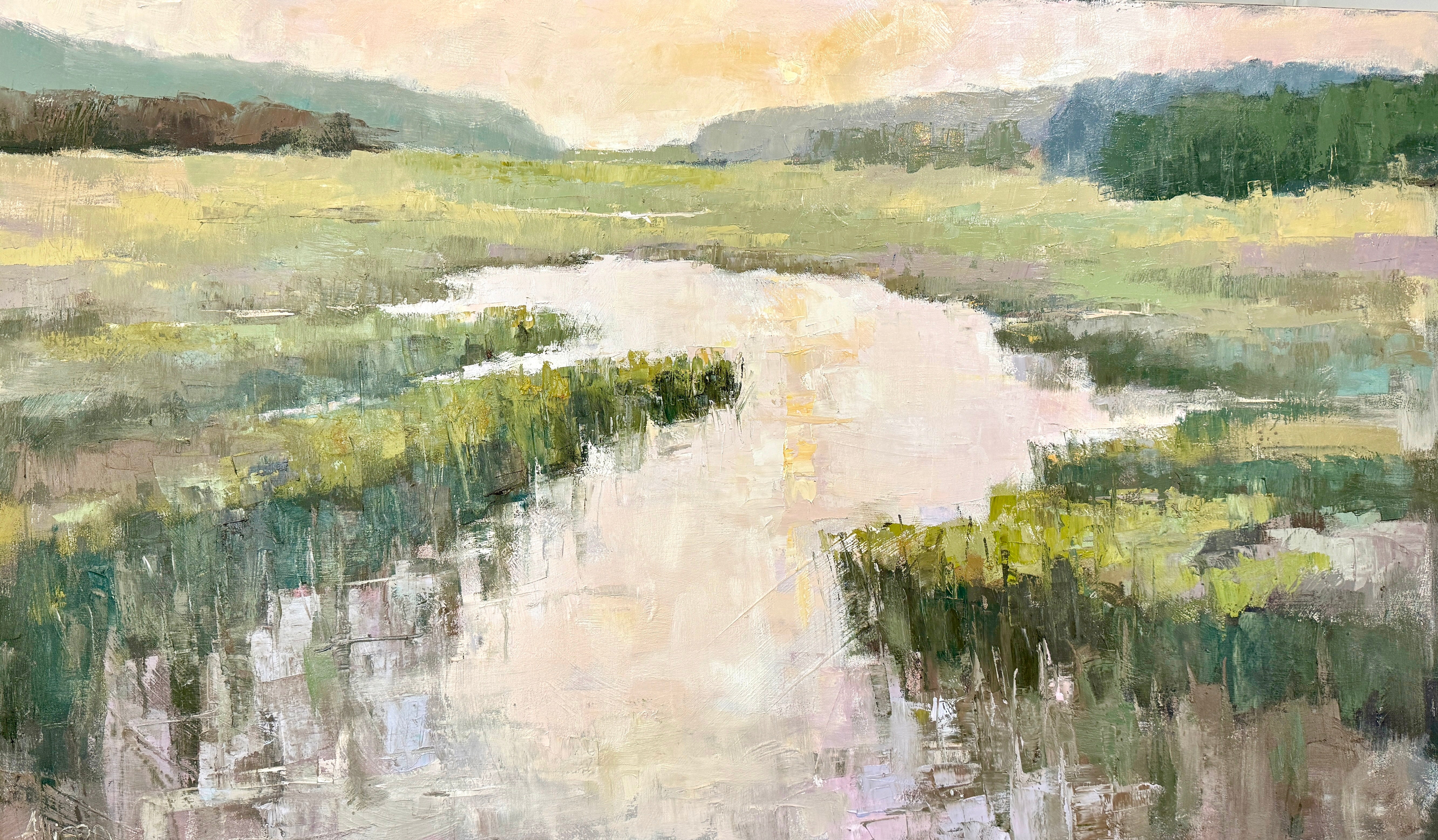 Allison Chambers - Mystical Marsh (36 x 60)