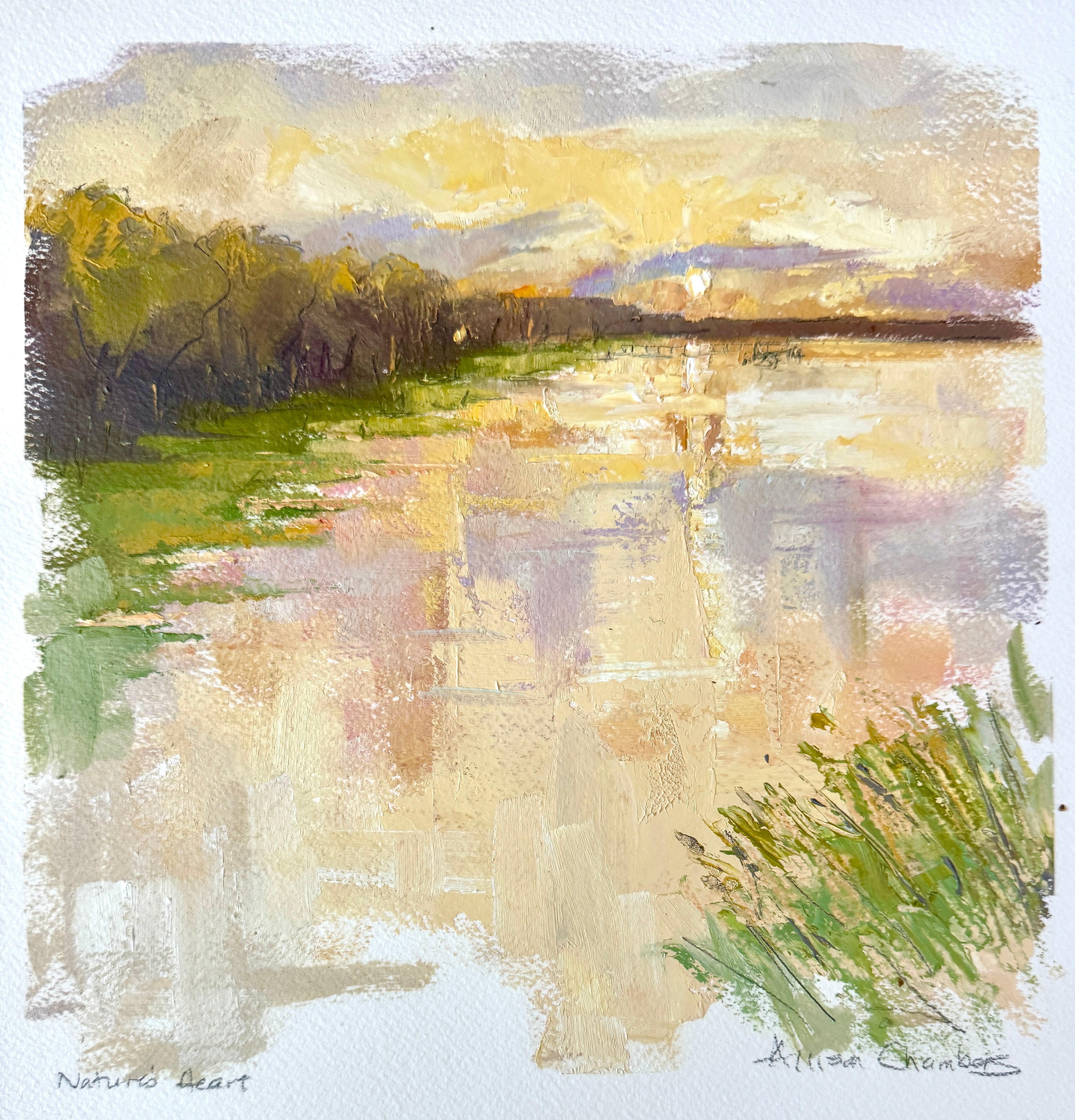 Allison Chambers - Nature's Heart (10 x 10)