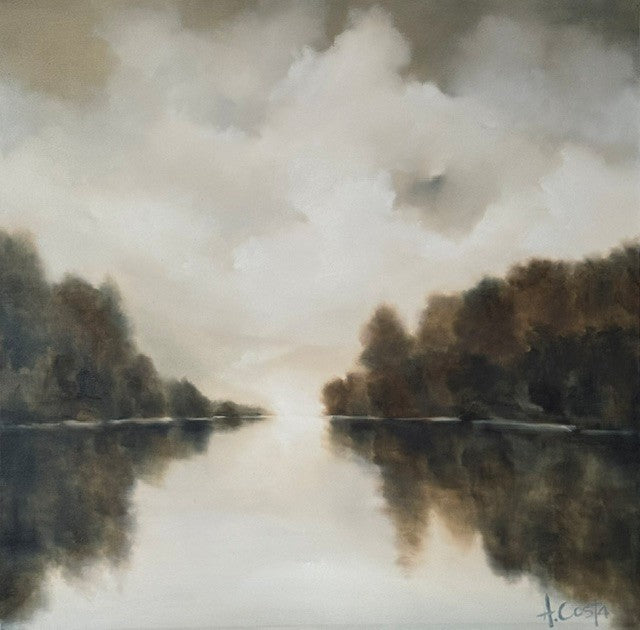 Andrea Costa - Neutral Lake (40 x 40)