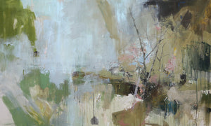 Justin Kellner - Not Too Be Overlooked (Ruby-crowned Kinglet) (36 x 59)