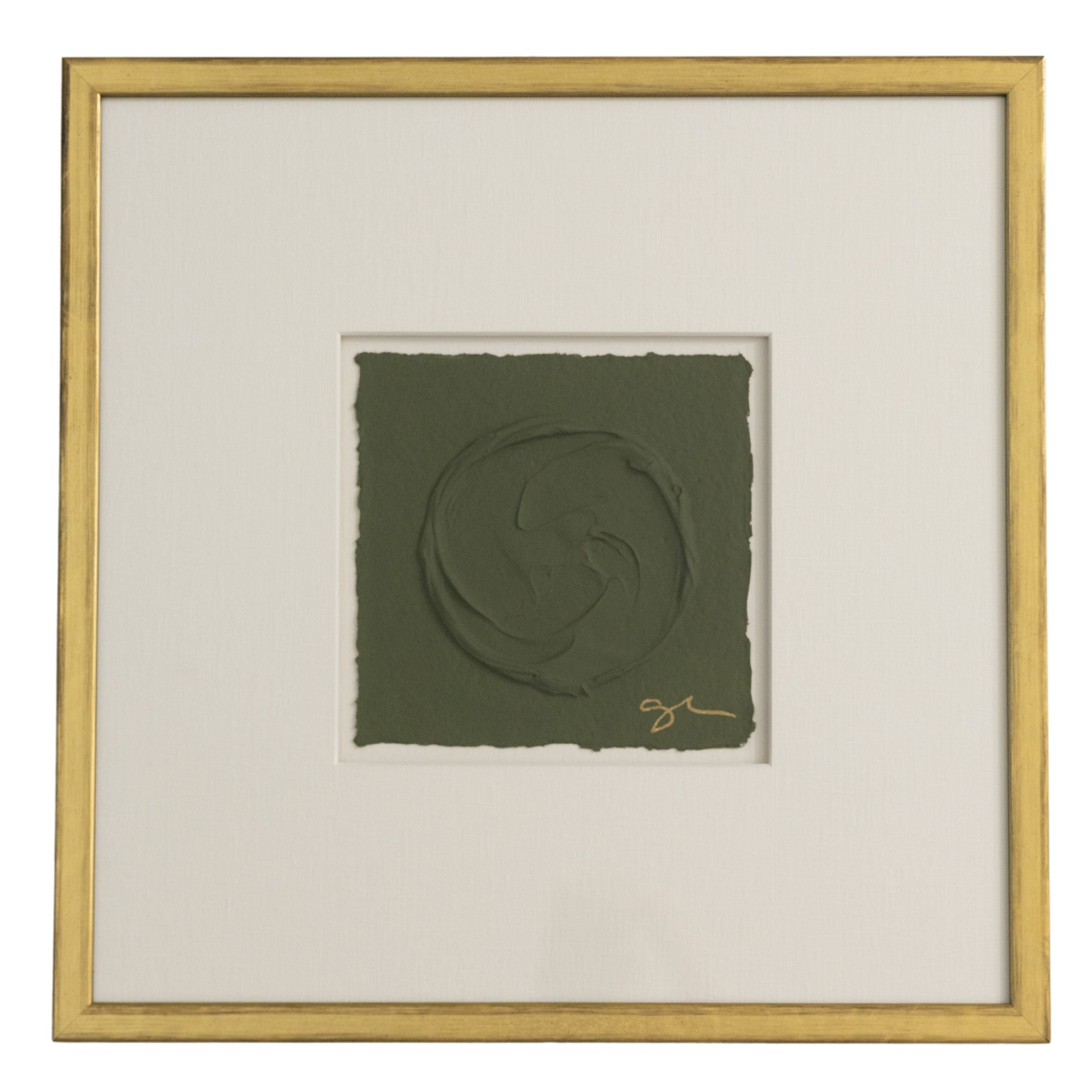 Sally Threlkeld - Olive Colour (20 x 20)