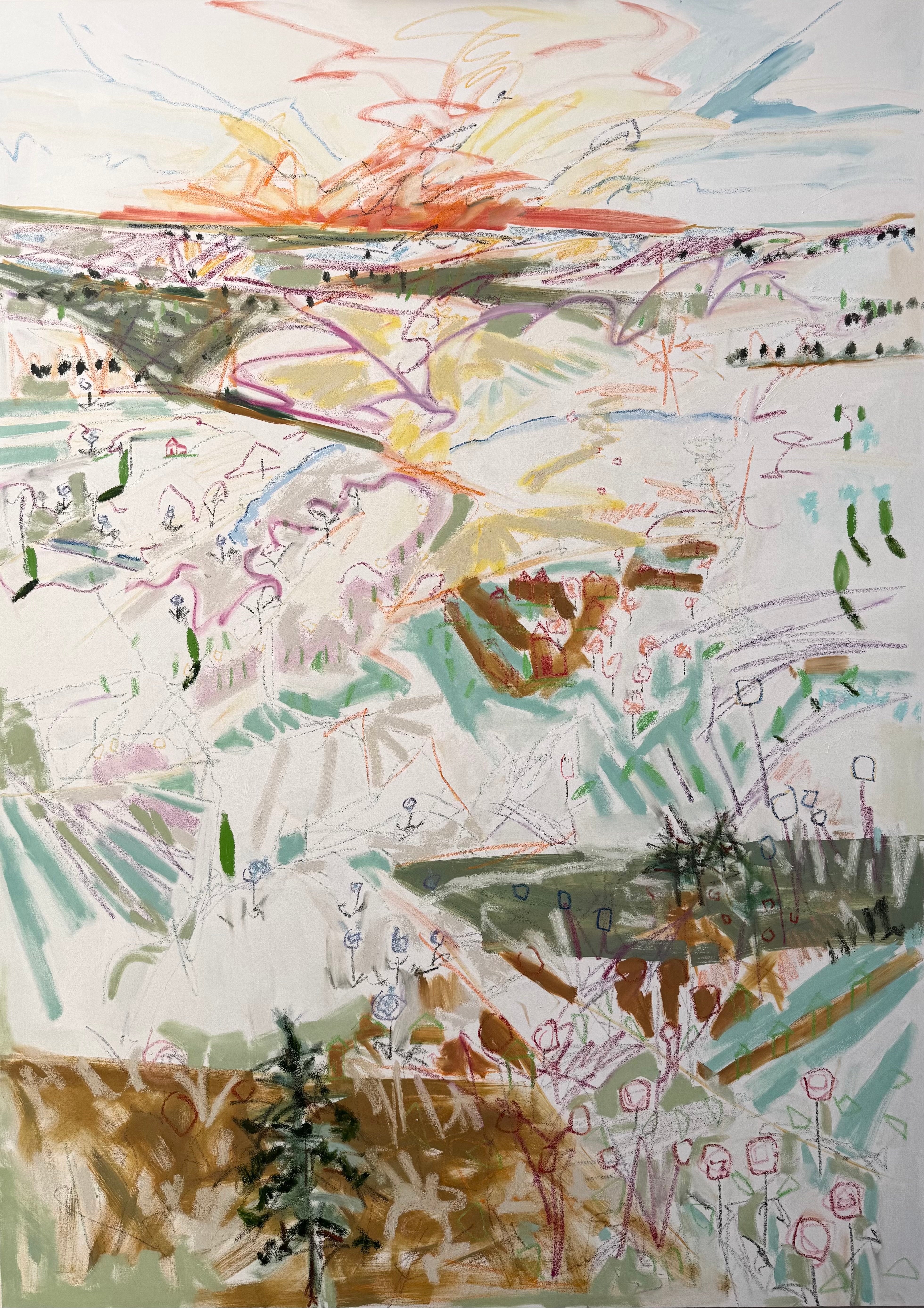 Karen Blair - Overlook (84 x 60)
