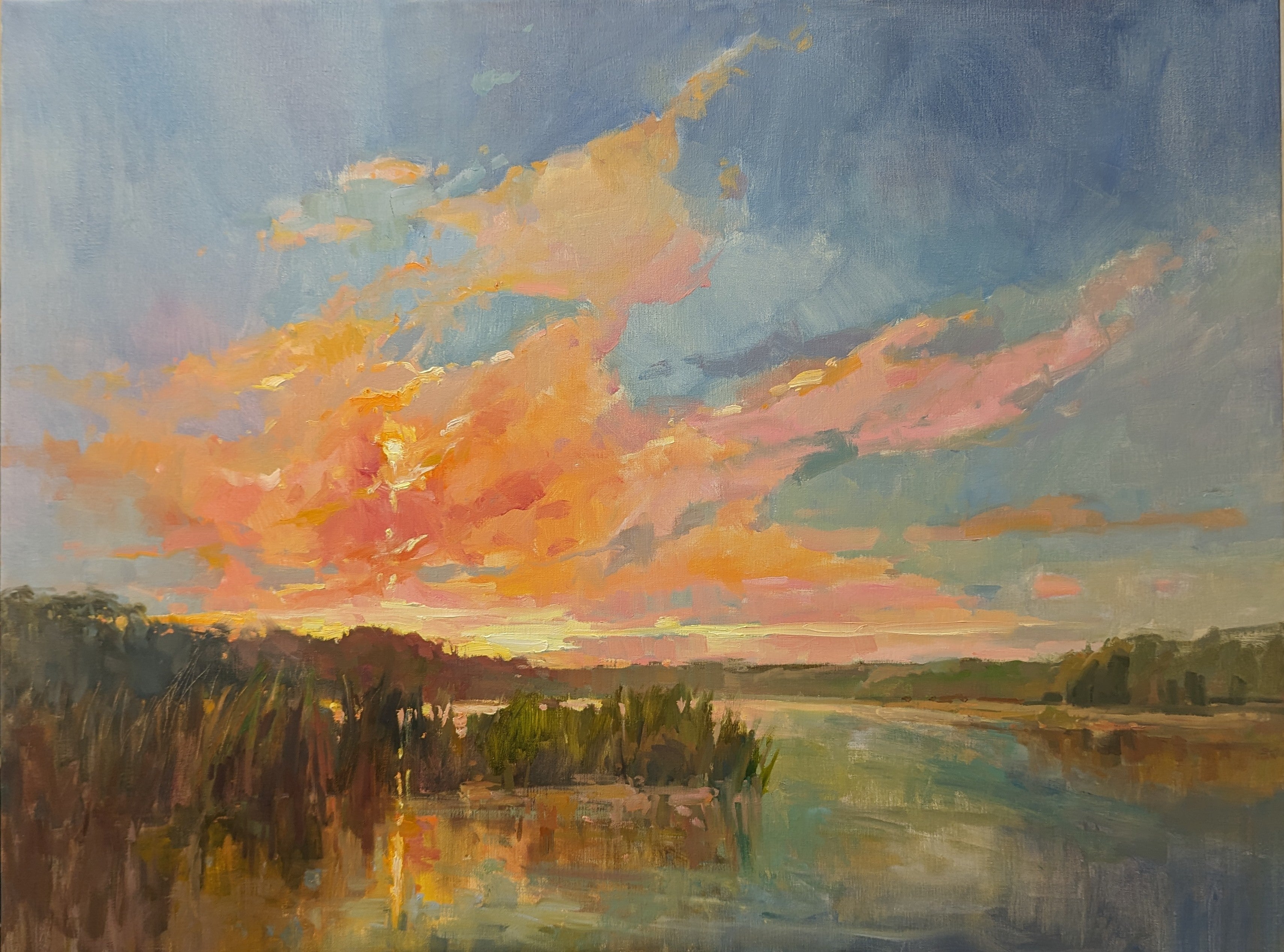 Millie Gosch - Into the Sunset (36 x 48)