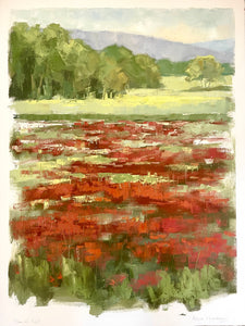 Allison Chambers - Sea of Red (30 x 23)