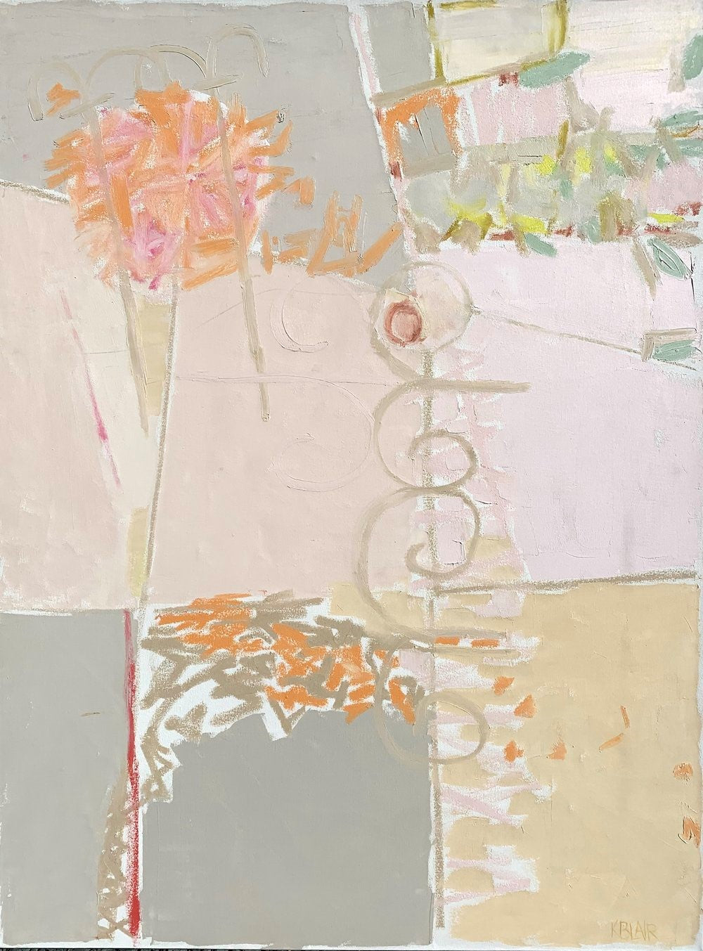 Karen Blair - Paris Balcony II-(48 x 36)