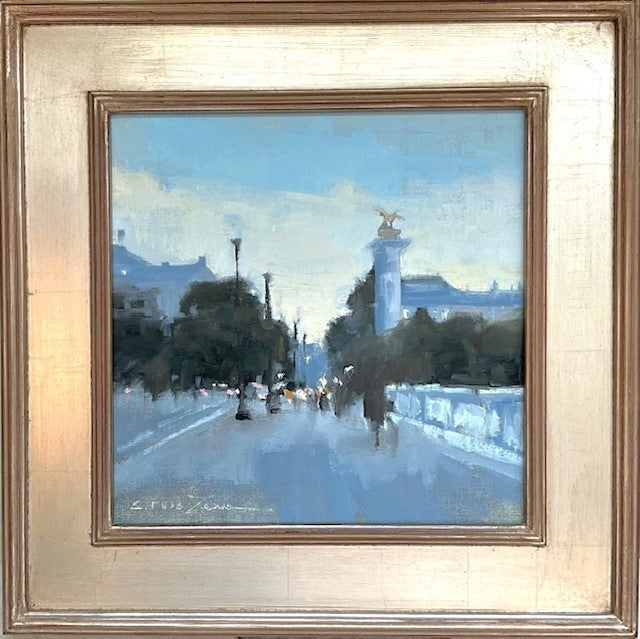 Sherrie Russ Levine - Paris Twilight (12 x 12) - RESERVED