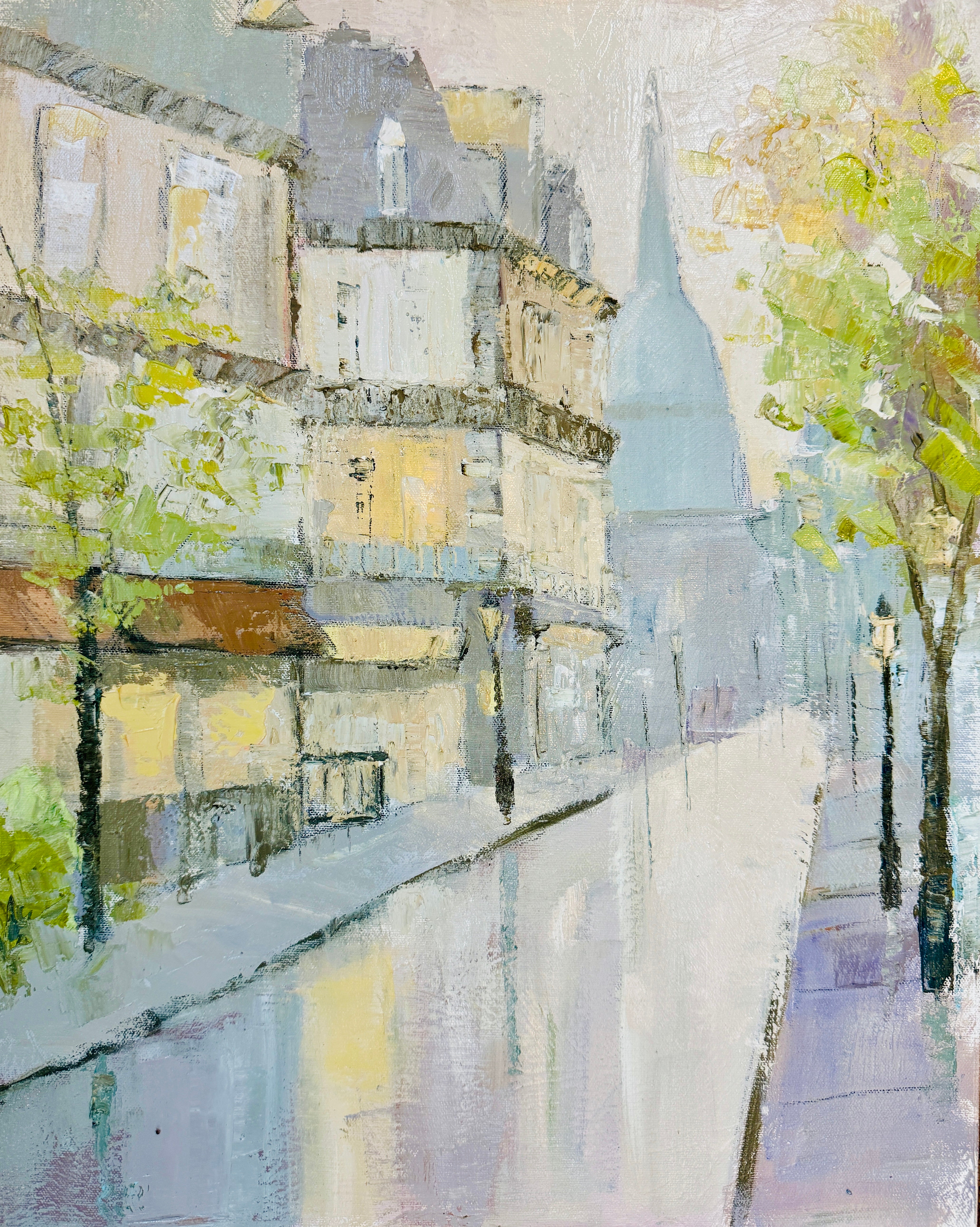 Allison Chambers - Paris Reflected (20 x 16)