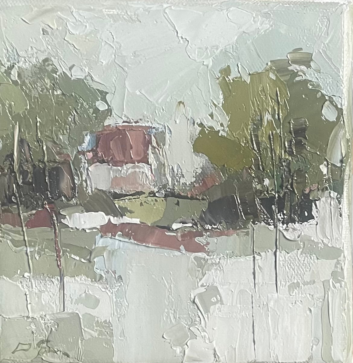 Geri Eubanks - Petite Barn Study I (6 x 6)