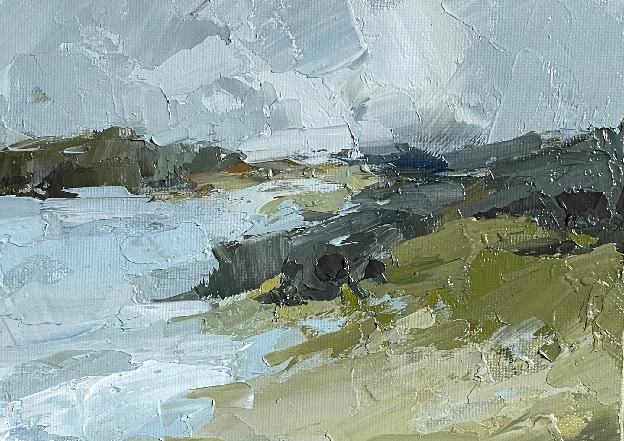 Geri Eubanks - Petite Shoreline Study I (5 x 7) - RESERVED