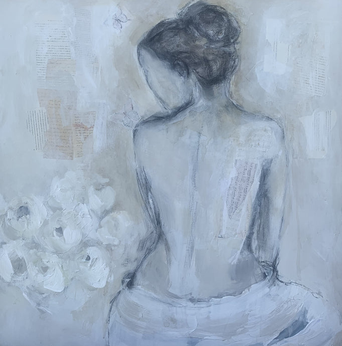 Judith Williams - Posing for the Artist (36 x 36)