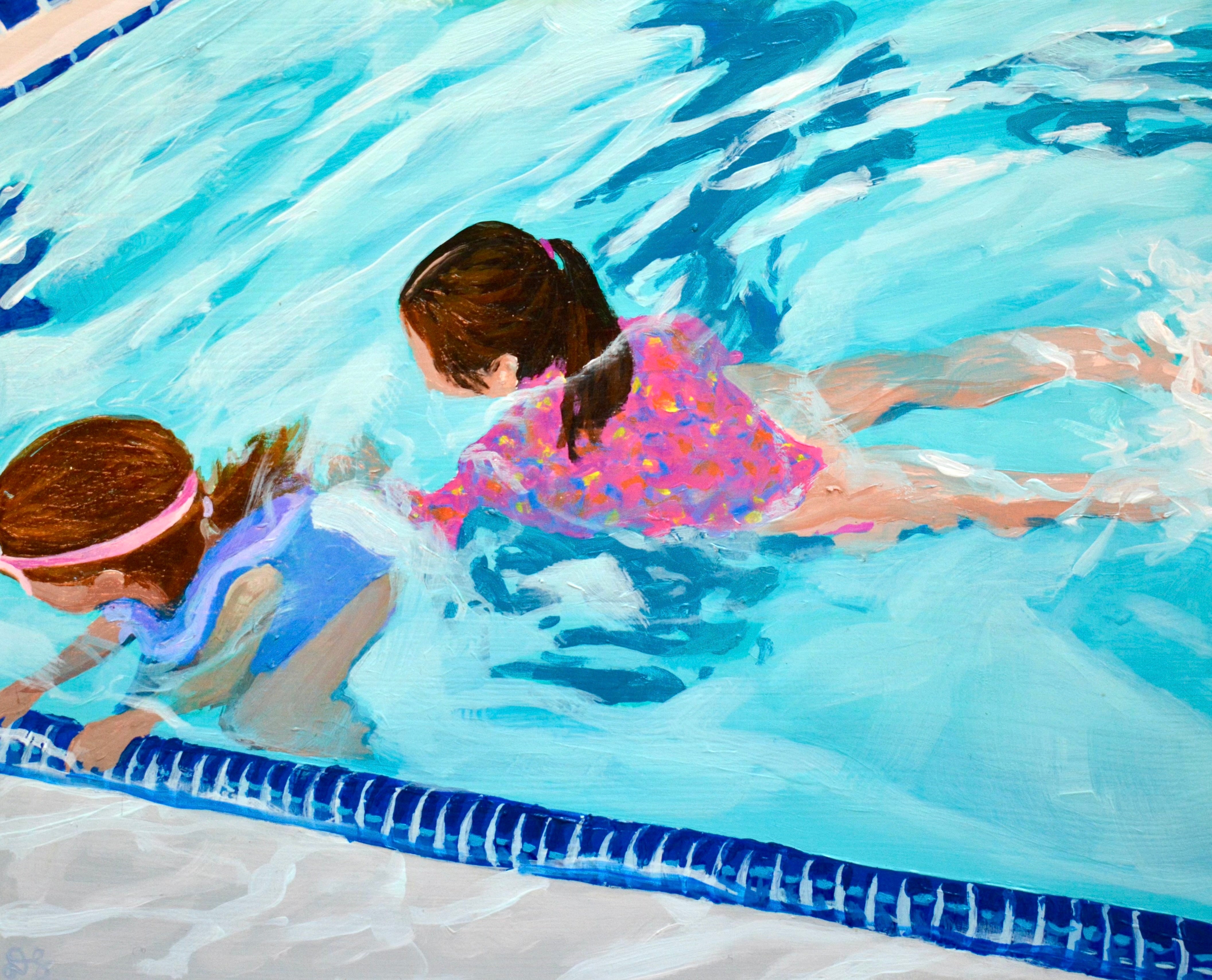Devan Sweeney - Playing Mermaids (8 x 10)
