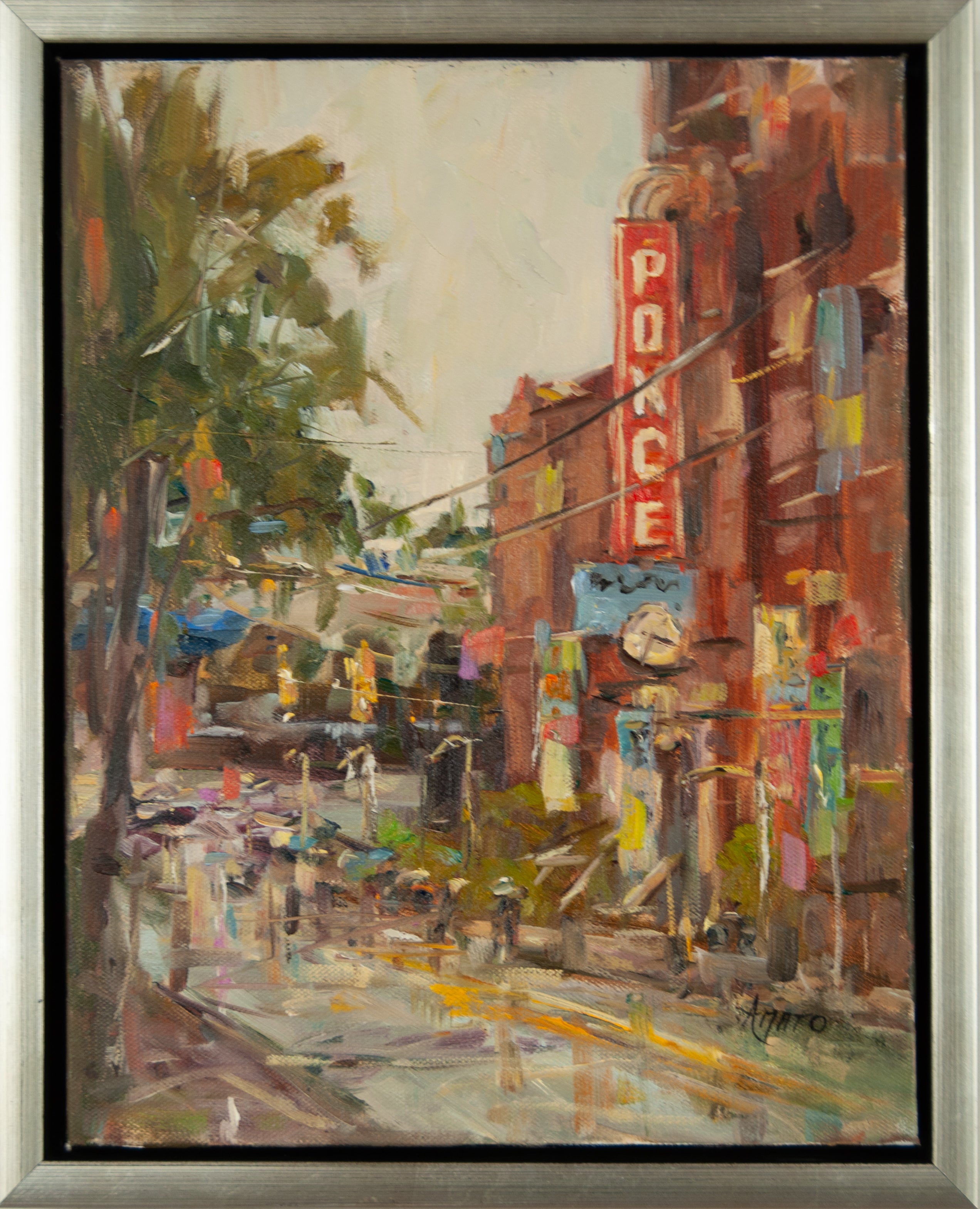 Stephanie Amato - Ponce Market (14 x 11)