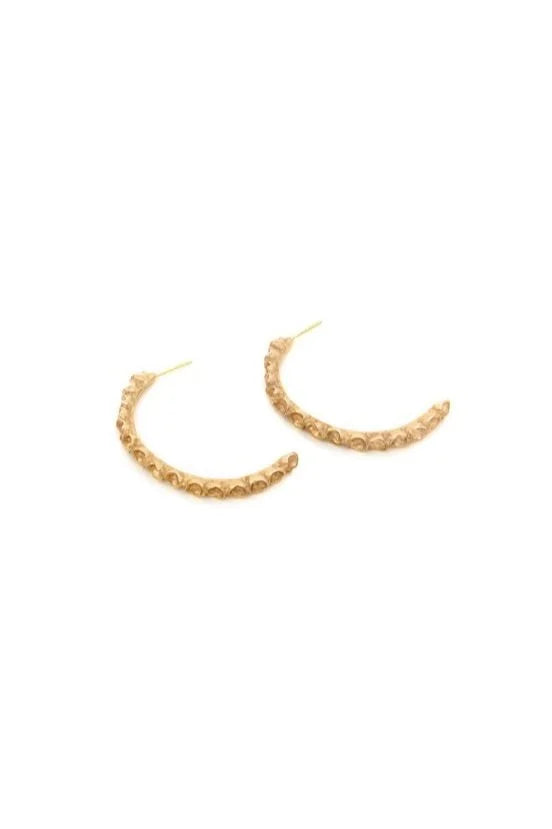 Poppy Row Hoops