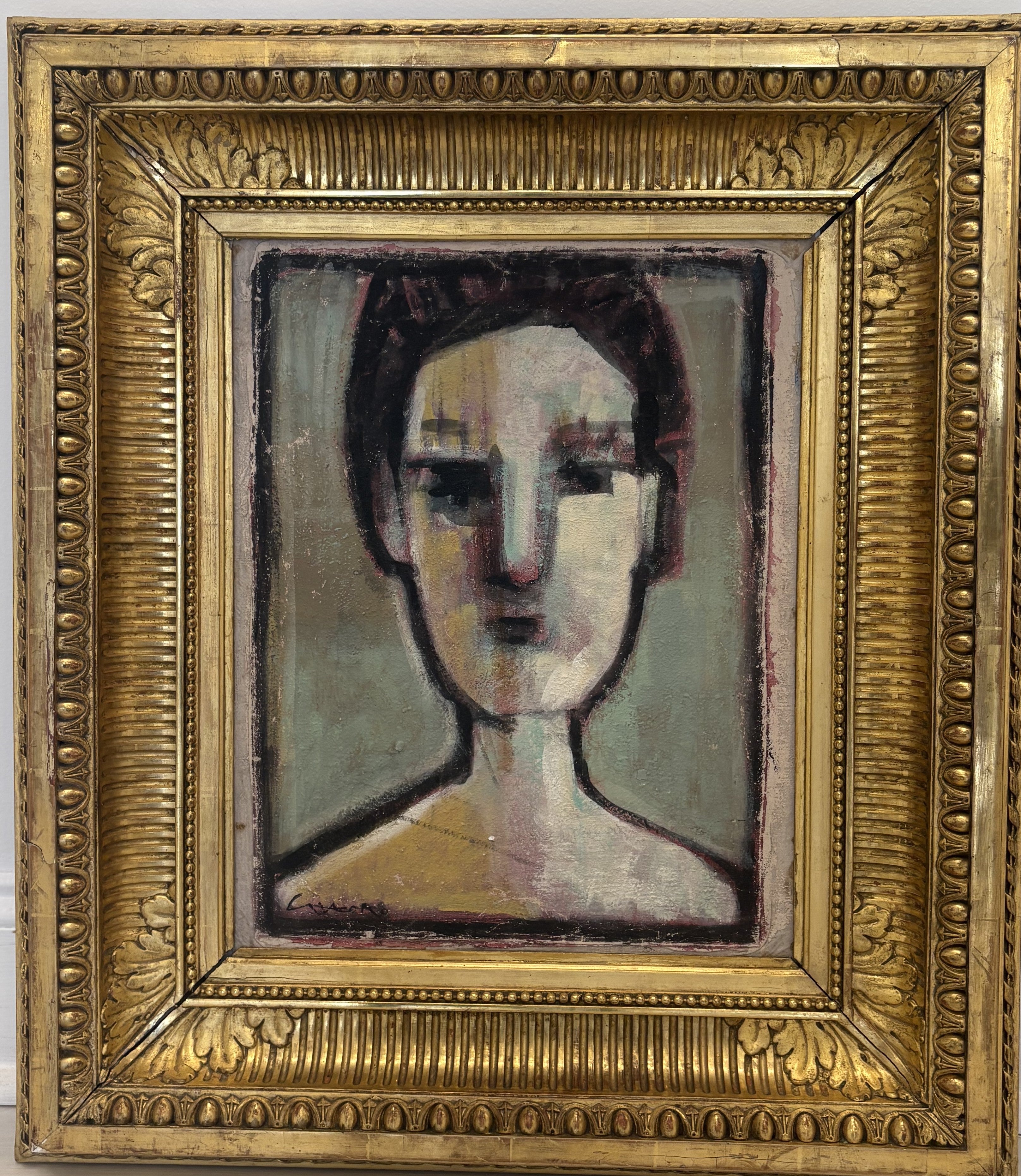 Heritage - Portrait with mint green (16 x 12)