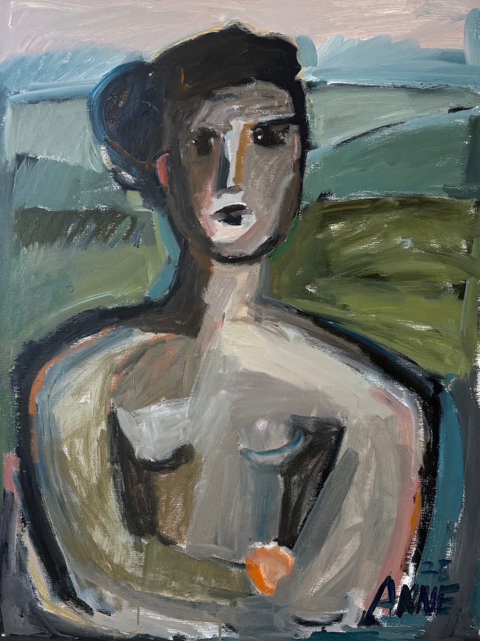 Anne Darby Parker - Portrait of Umbria (40 x 30) - RESERVED