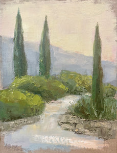 Allison Chambers - Provence Path (12 x 9)