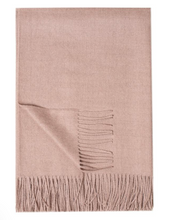 Load image into Gallery viewer, Blush Pink Baby Alpaca Throw