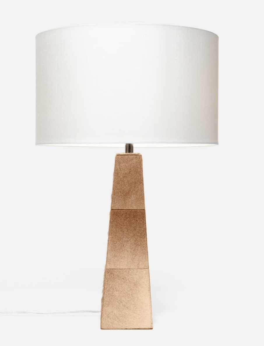 Hair on Hide Lamp