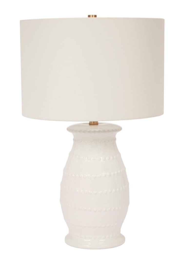 White Ceramic Lamp