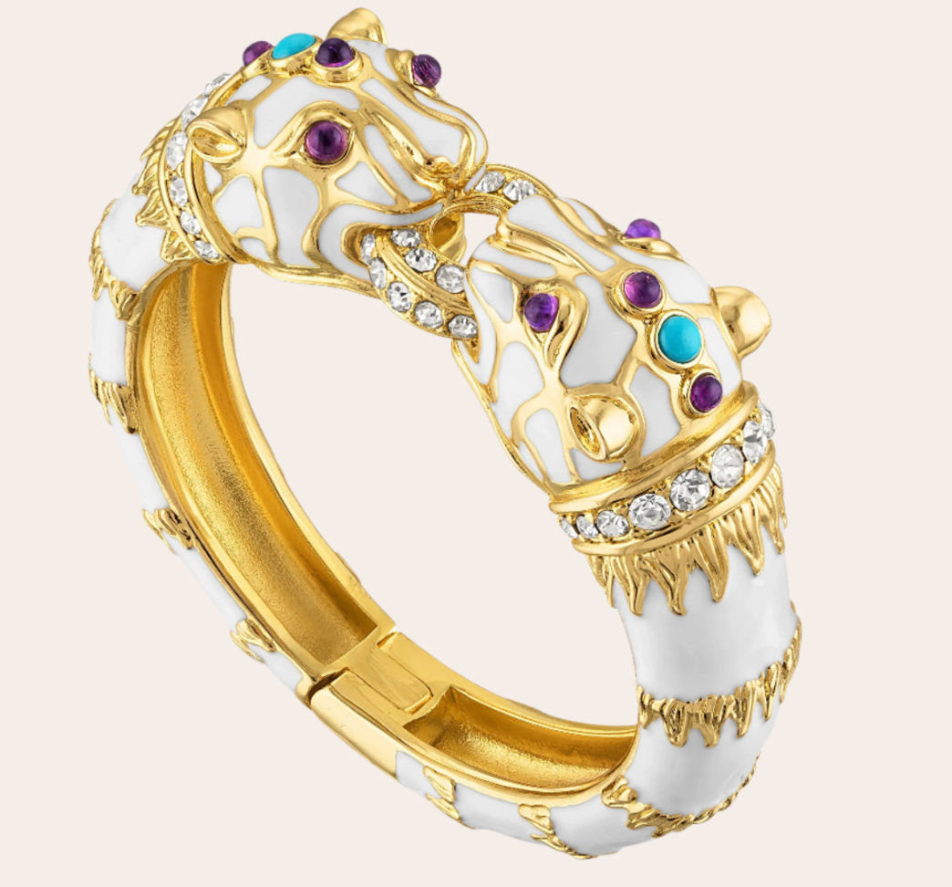 White Panther Bracelet