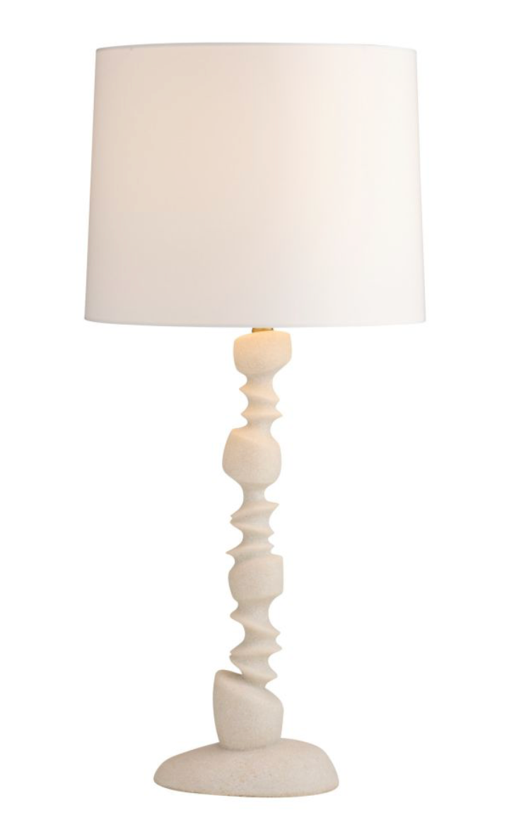 Ivory Totem Lamp