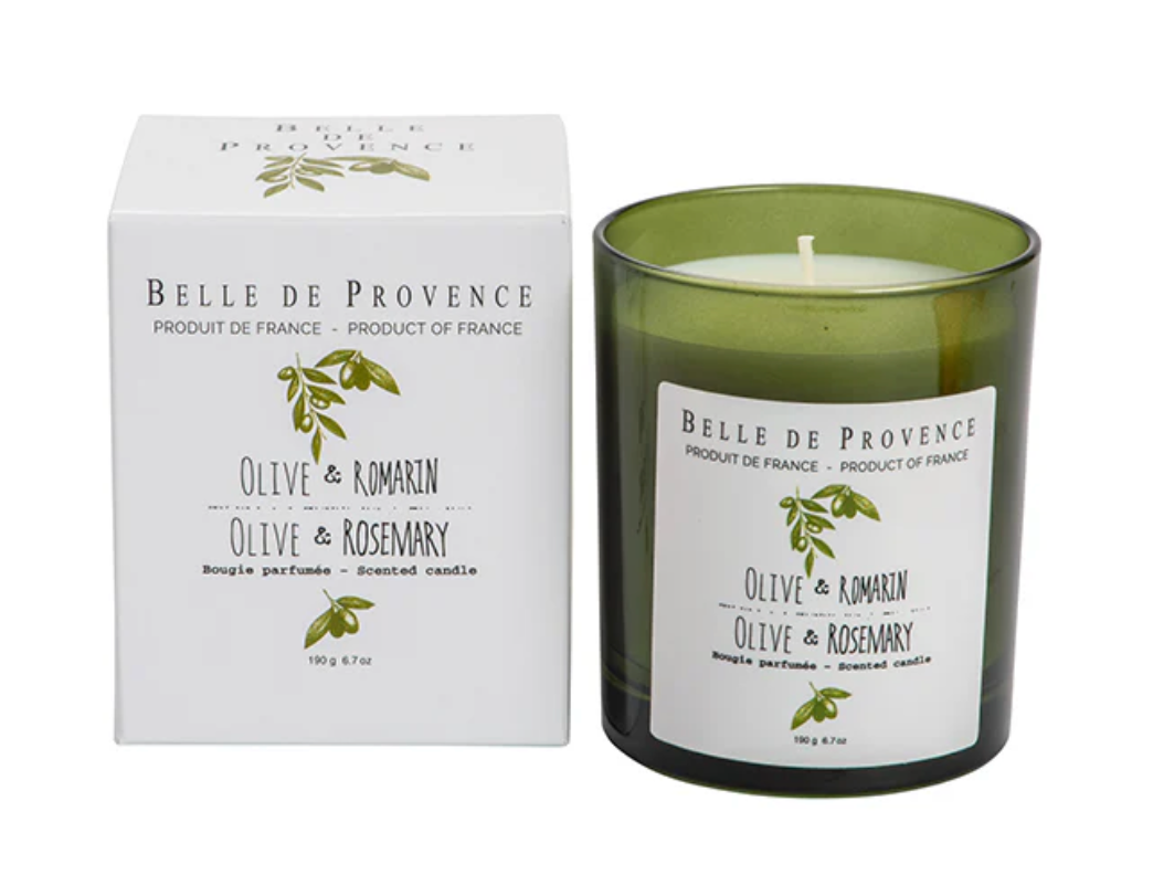 Olive Rosemary Candle 190G Belle de Provence
