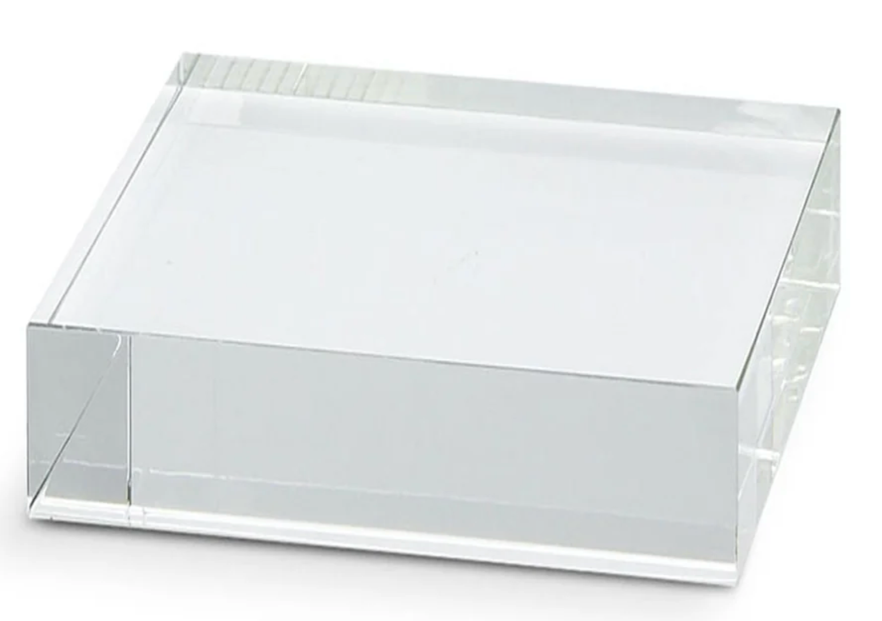 Acrylic Square Base 6"x1"