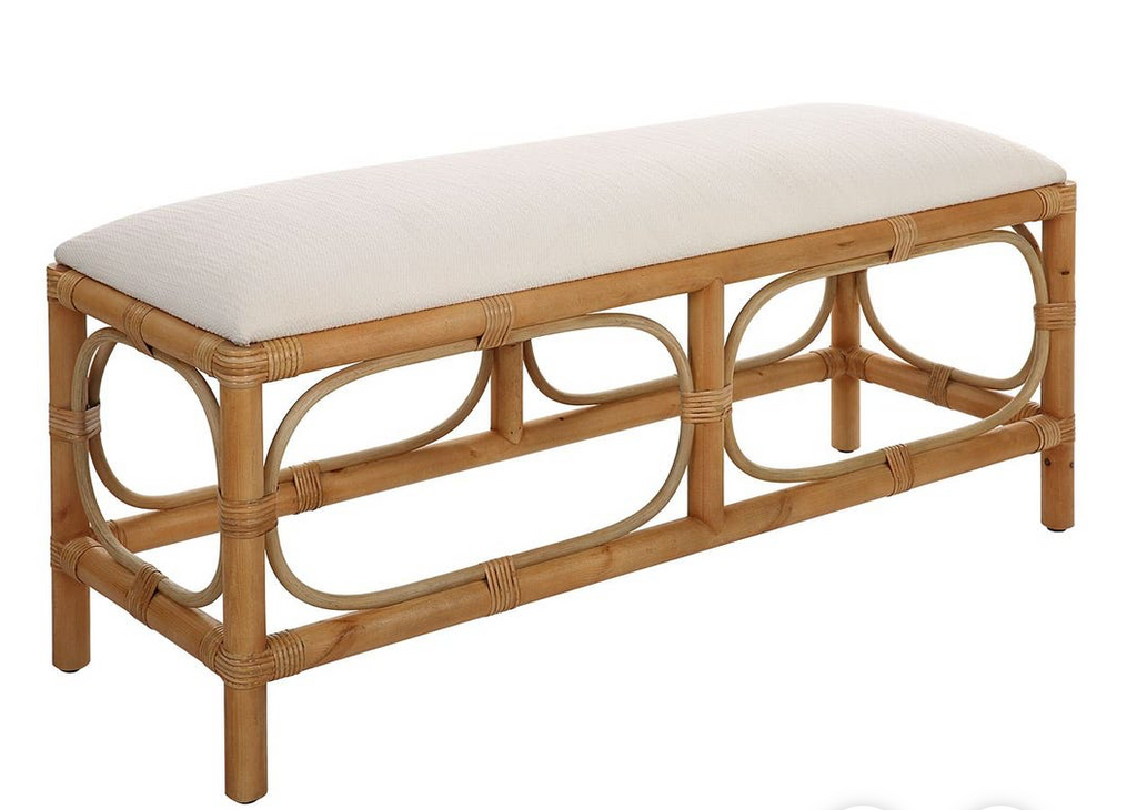 Rattan Bench