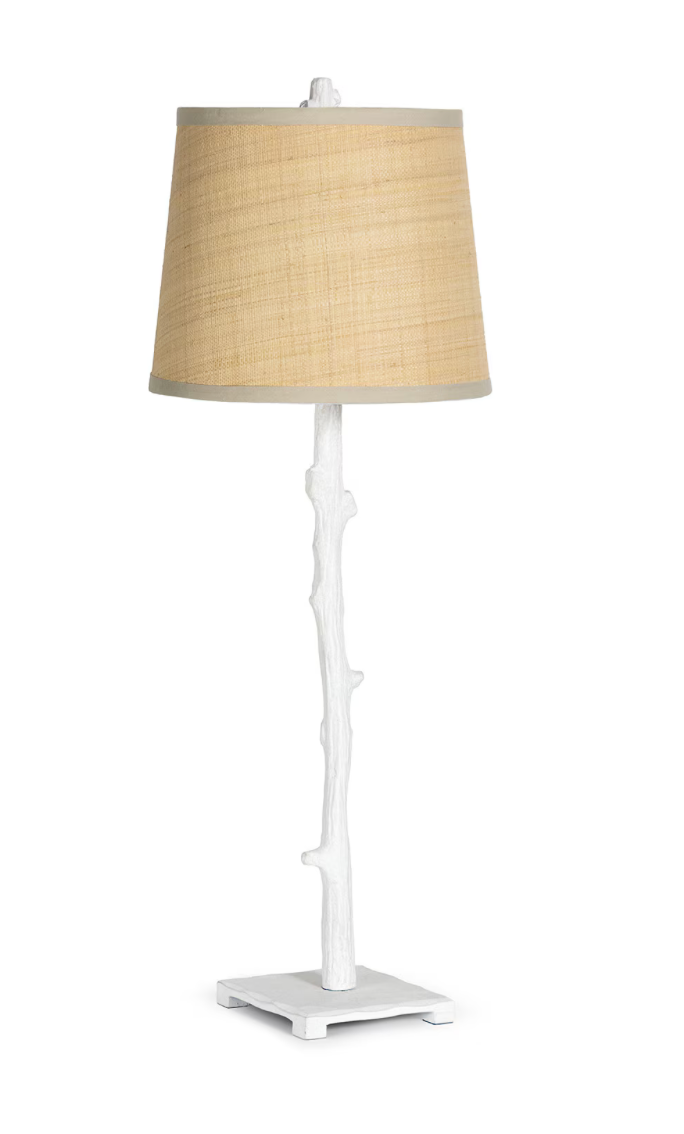 White Buffet Lamp