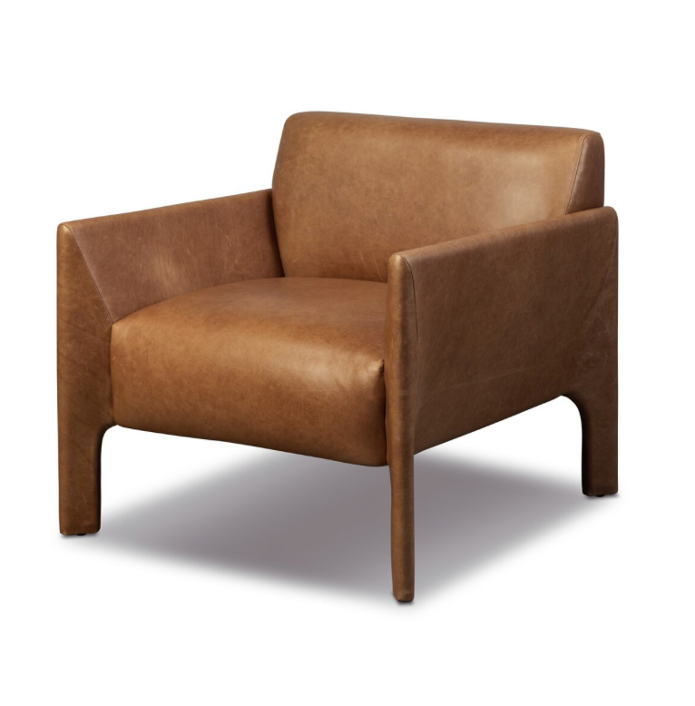 Chaps Saddle Wide Chair
