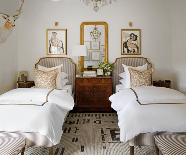 Holiday Showhouse Twin Headboard & Bed Frame & Mattress