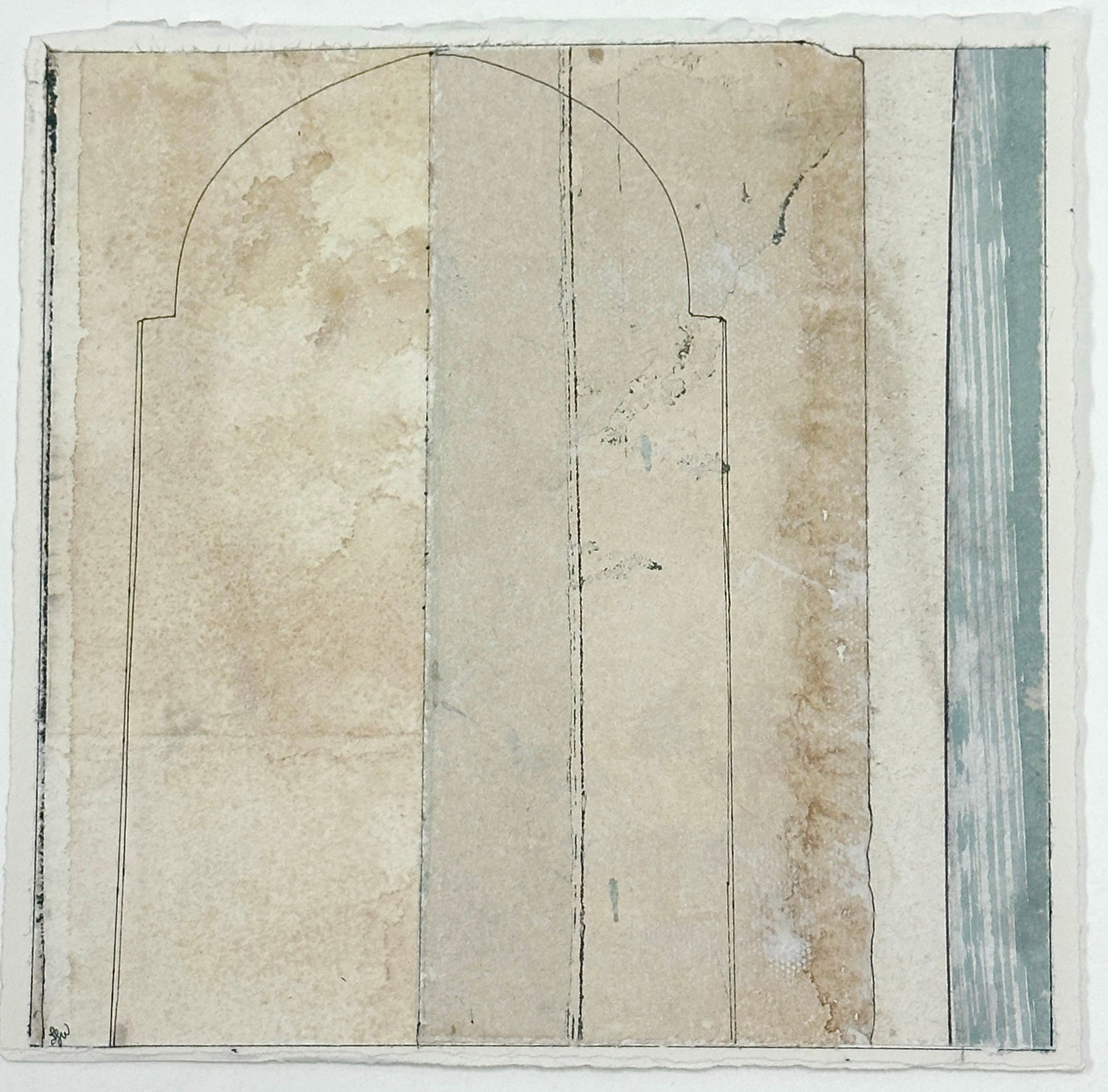Lisa Weiss - Shalimar III (10.5 x 10.5)
