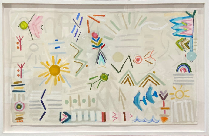 Colleen Leach - Shapes in the Sun (38 x 58)
