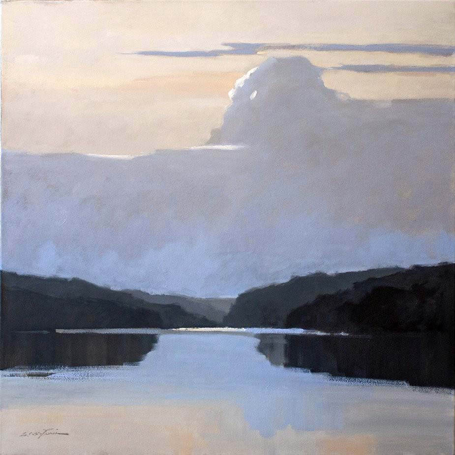 Sherrie Russ Levine - Dusk Air (36 x 36)