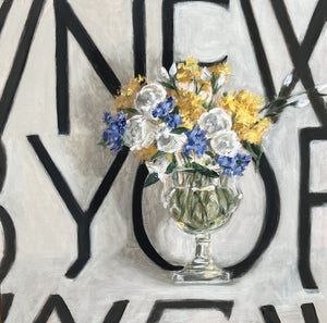Ginny Williams - Springtime in NYC (16 x 16)