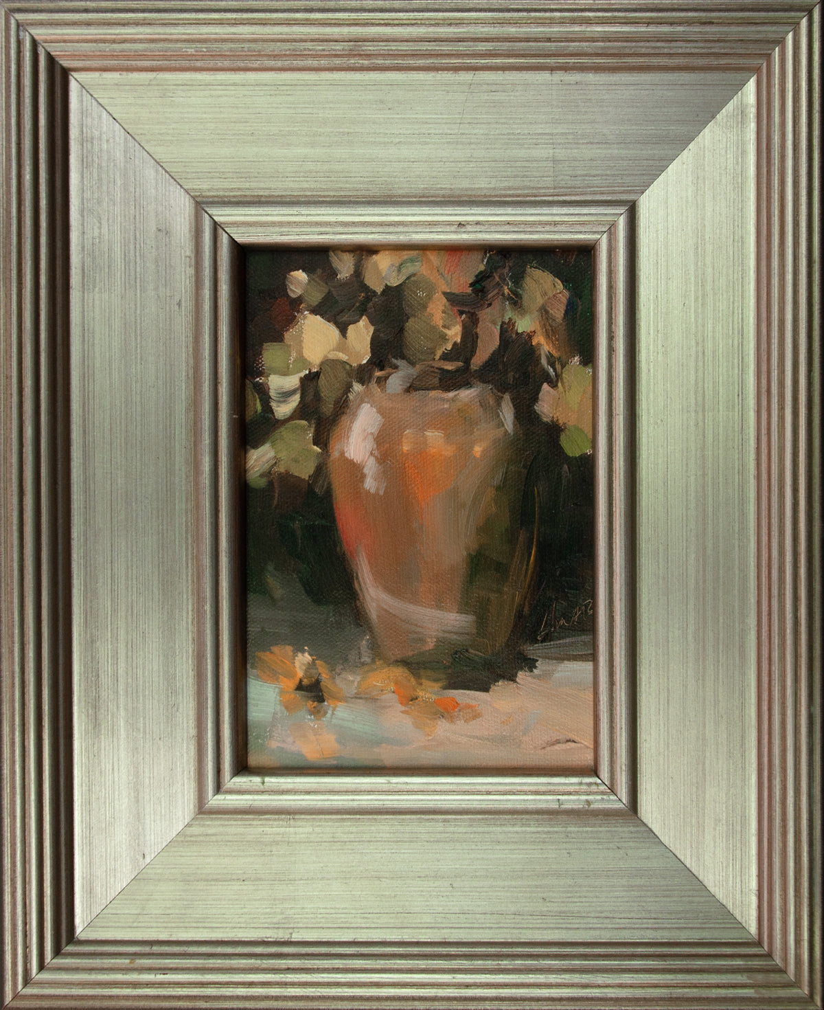 Stephanie Amato - Still Life with Leaves (7 x 5)
