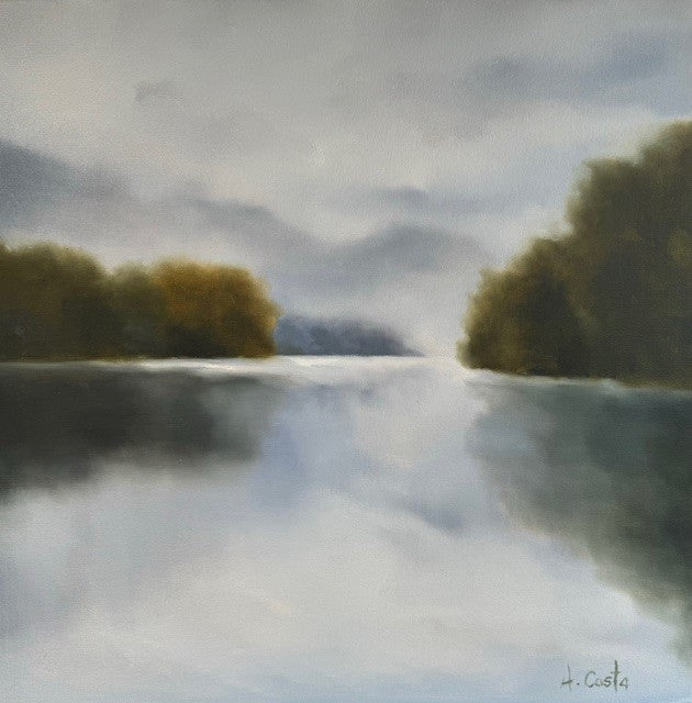 Andrea Costa - Still Reflection (24 x 24)