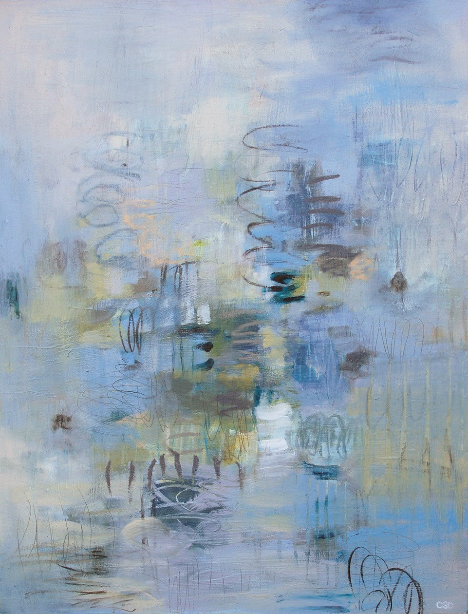 Christina Doelling - Still Waters Run Deep (40 x 30)