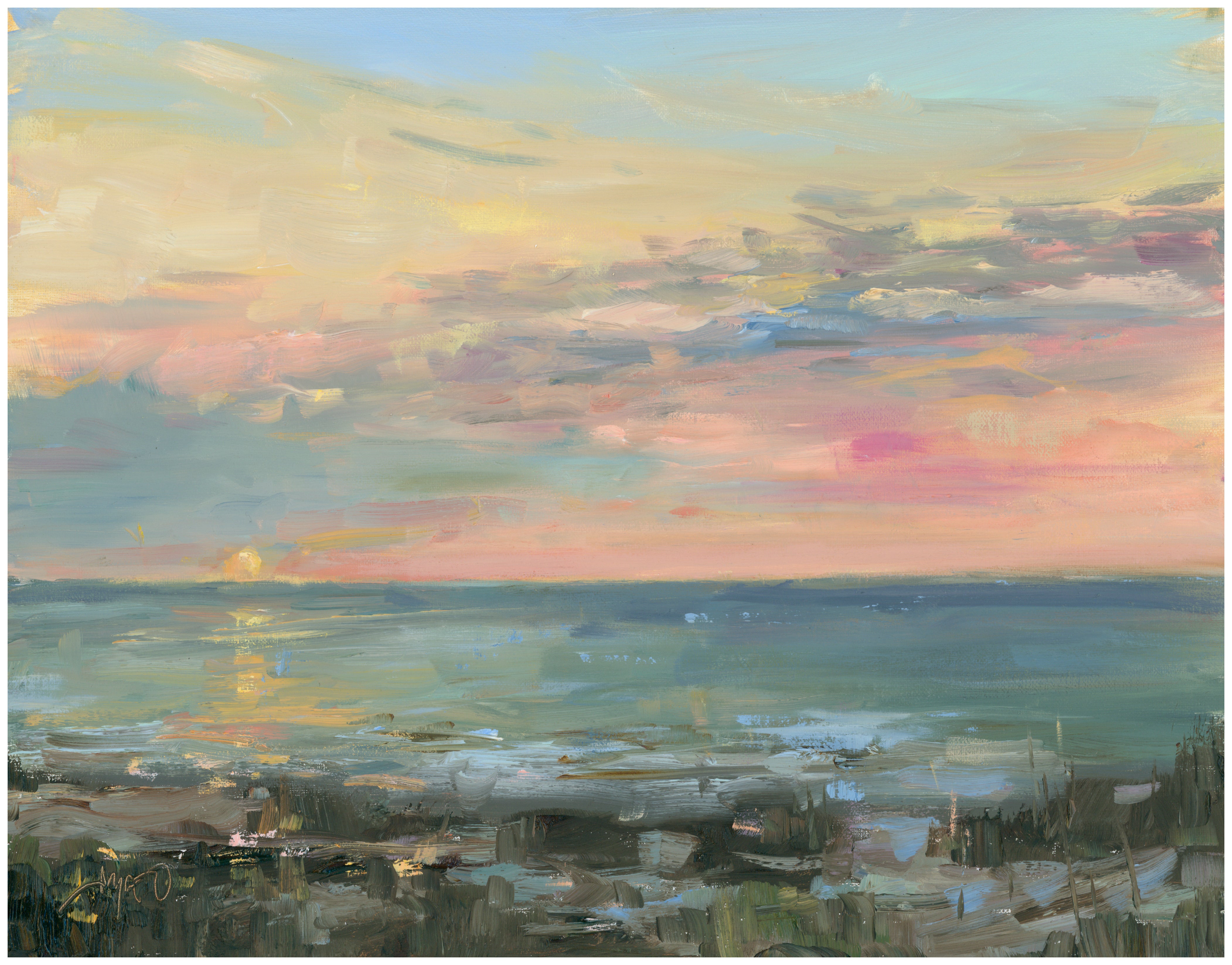 Stephanie Amato - Sunrise Glow (11 x 14)