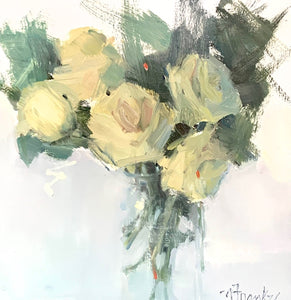 Nancy Franke - Sunshine Roses (14 x 14)