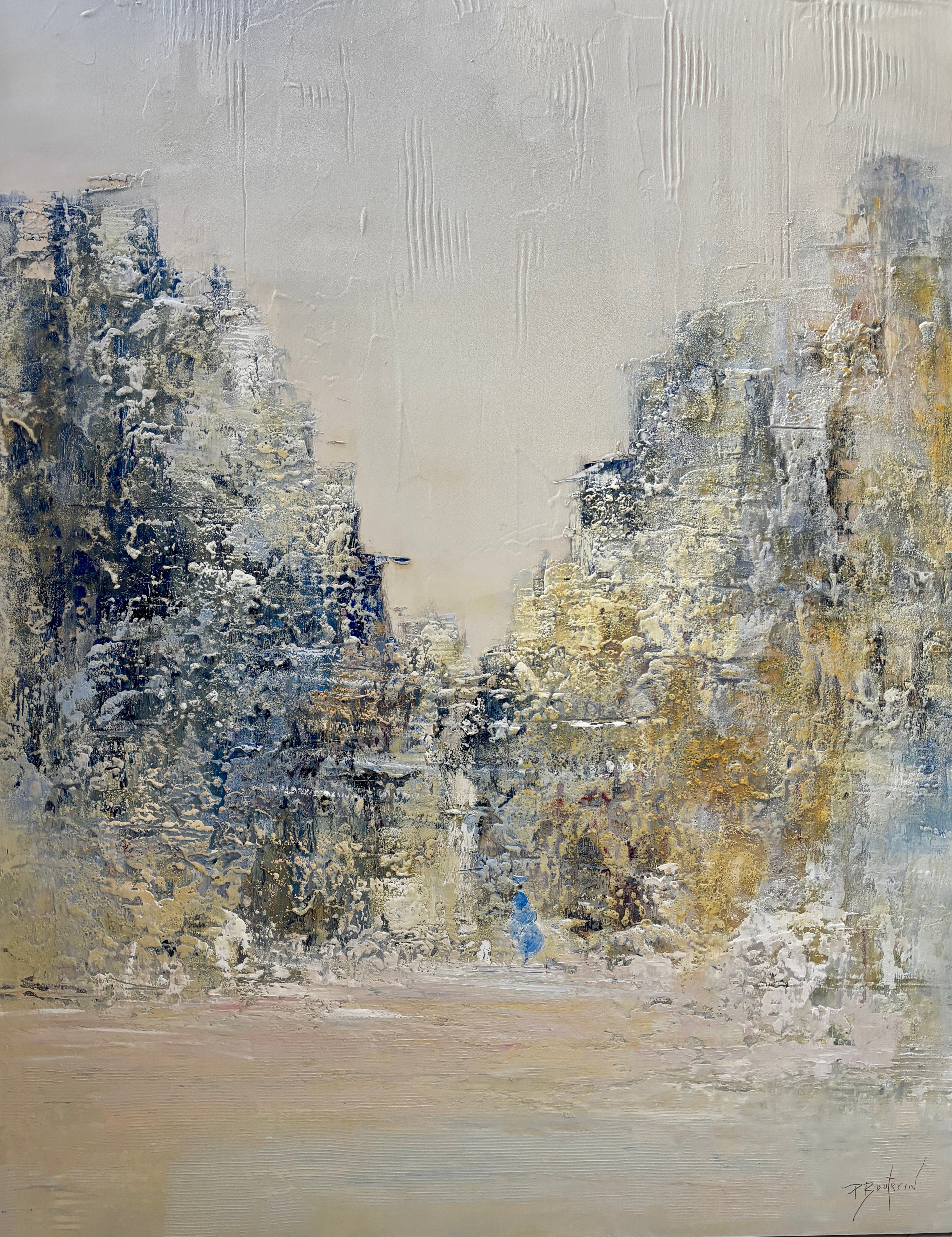 Pascal Bouterin - Sur le Chemin (30 x 24)