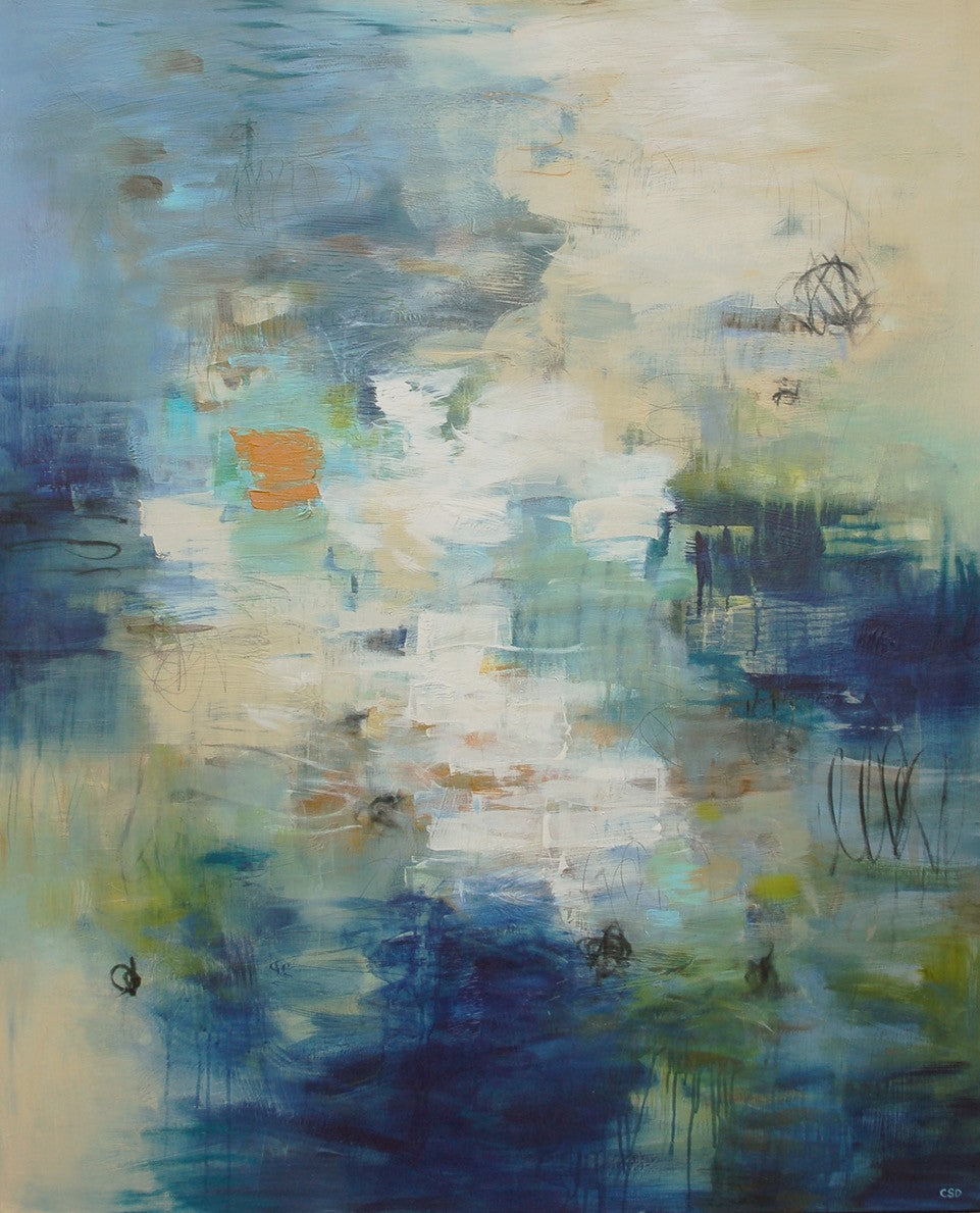 Christina Doelling - Trumpets & Confetti (60 x 48)