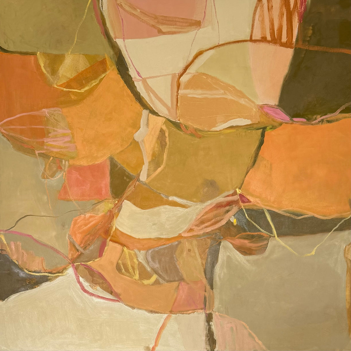 Chris Shands - Tangerine Tango (40 x 40)