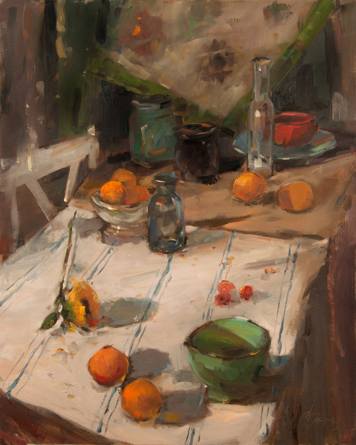 Stephanie Amato - The Corner of the Afternoon (30 x 24)