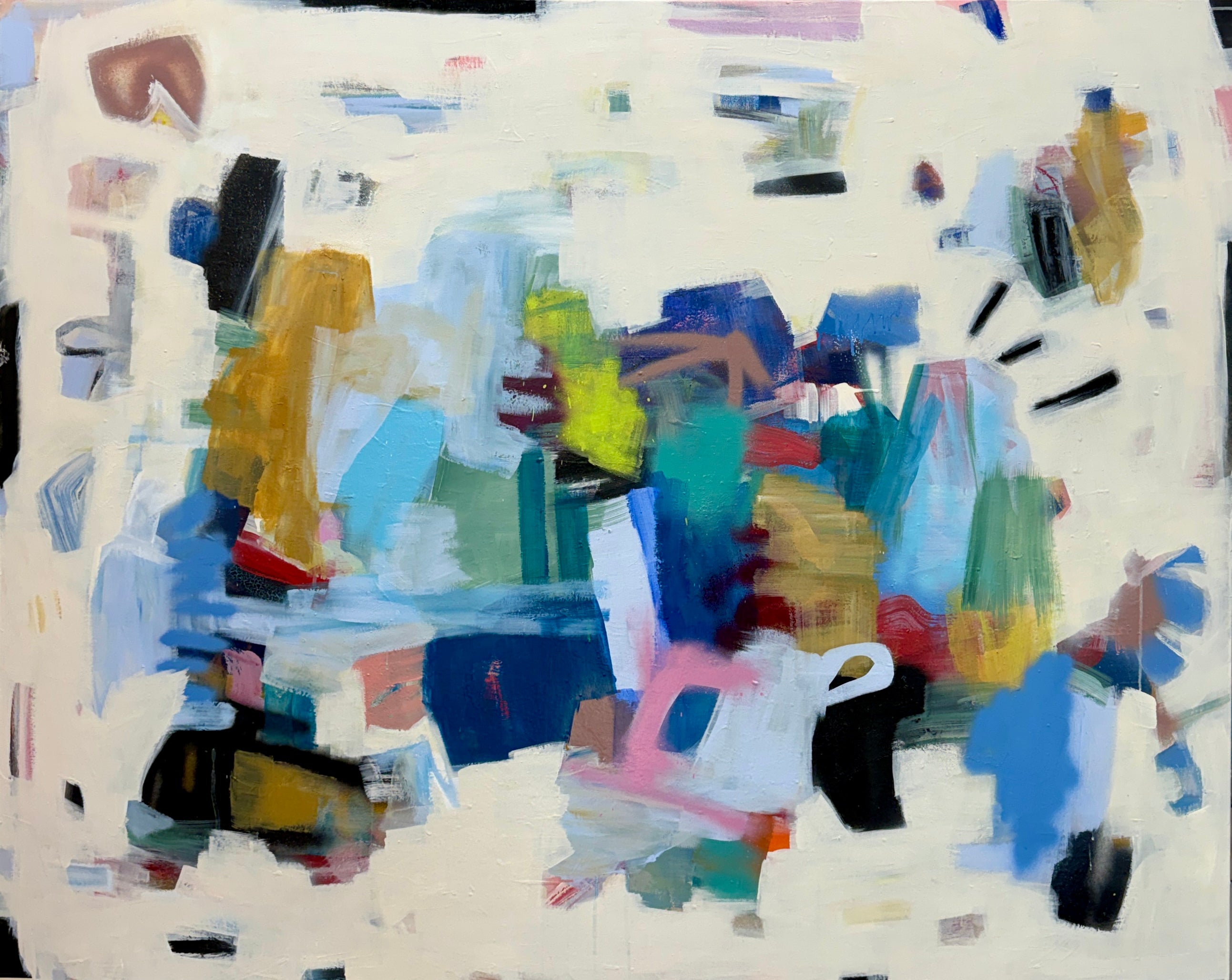 Annie King - The Spark of Cooperation (48 x 60)