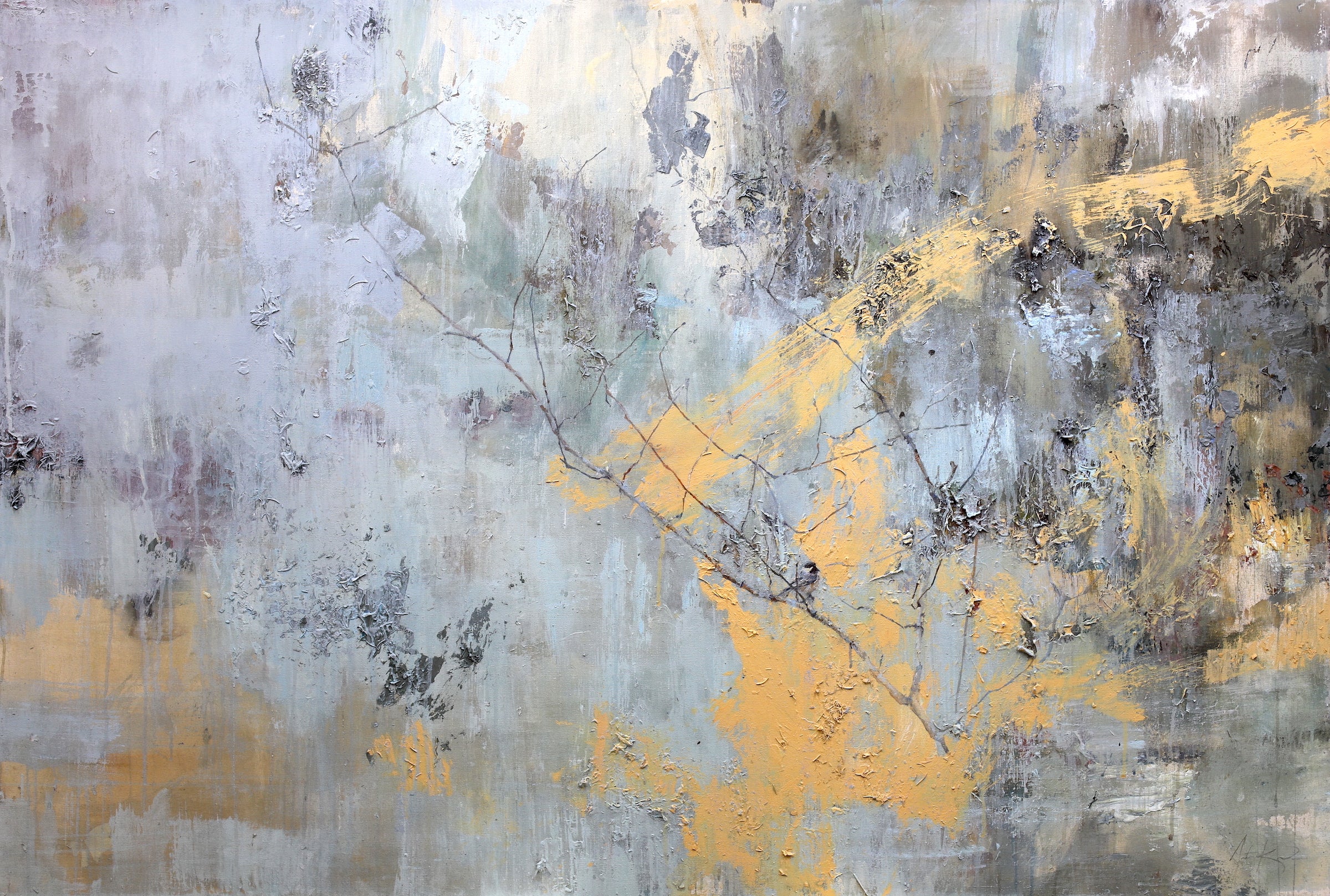 Justin Kellner - There it Goes Again (Black-capped Chickadee) (46 x 68)