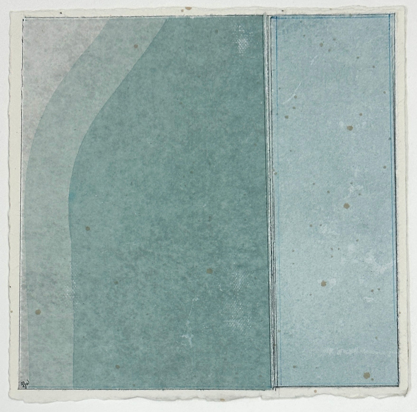 Lisa Weiss - Thin Space I (10.5 x 10.5)