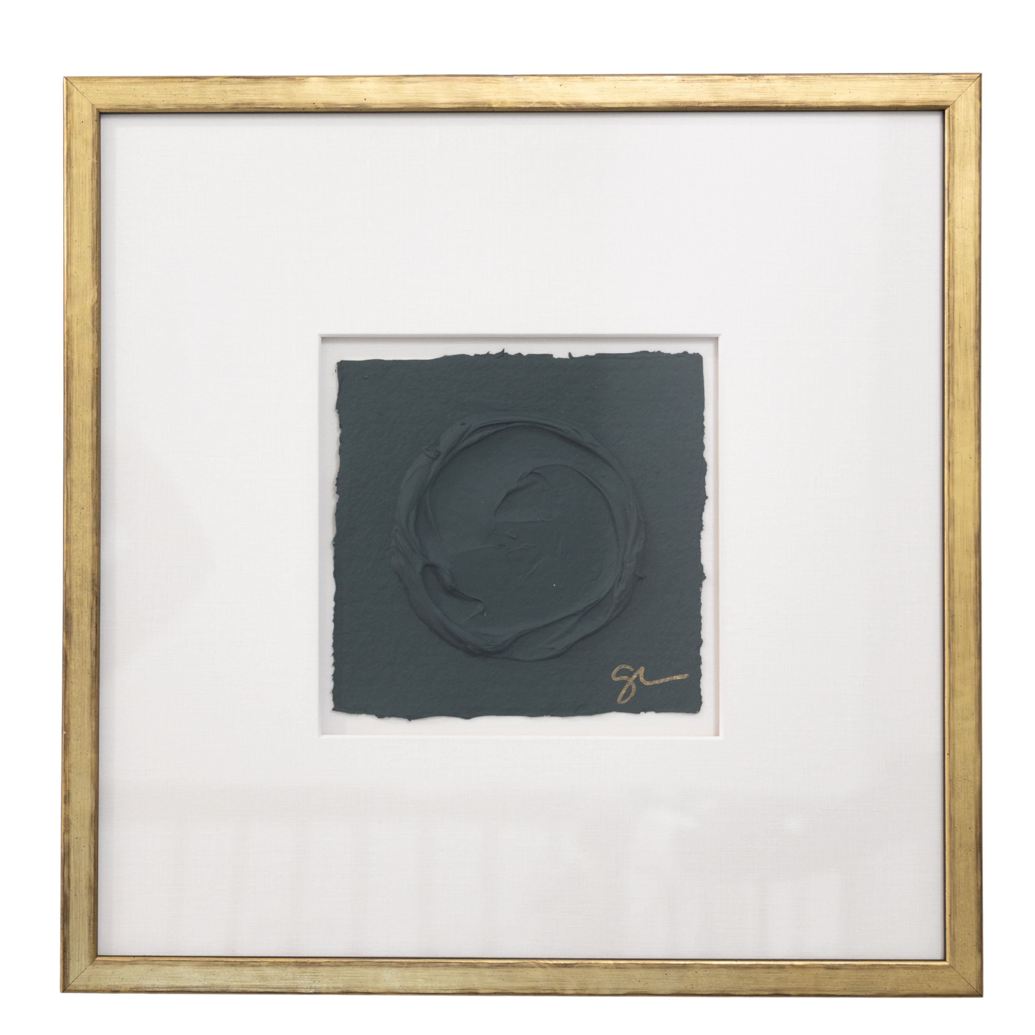 Sally Threlkeld - Three Farm Green (20 x 20)